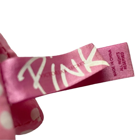 PiNK Victoria’s Secret Mini Dog Ornament Polka Dot - Picture 5 of 9